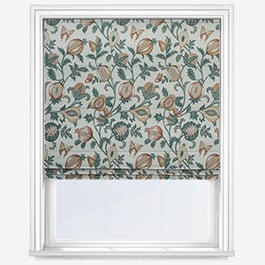 Primavera Papaya Roman Blind