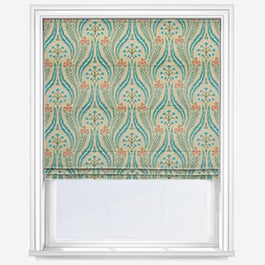 Verini Velvet Ochre Roman Blind