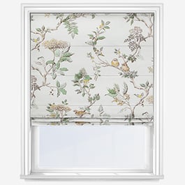 Laura Ashley Elderwood Fern Green Roman Blind