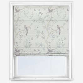 Laura Ashley Summer Place Dove Grey Roman Blind