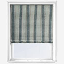 MOON Regency Silver Aqua Roman Blind