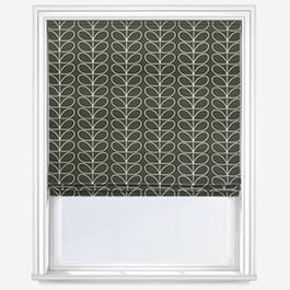 Orla Kiely Linear Stem Kelp Roman Blind
