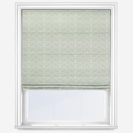 Orla Kiely Linear Stem Pebble Roman Blind