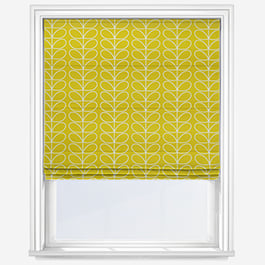 Orla Kiely Linear Stem Sunflower Roman Blind