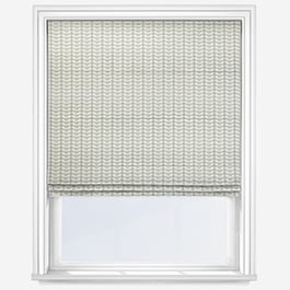 Orla Kiely Tiny Stem Pebble Roman Blind