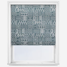 Imara Indigo Roman Blind