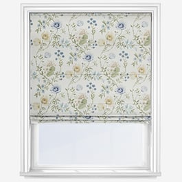 Longmoor Cornflower Roman Blind