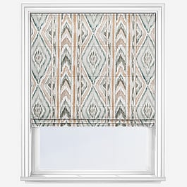 Sekani Rattan Roman Blind