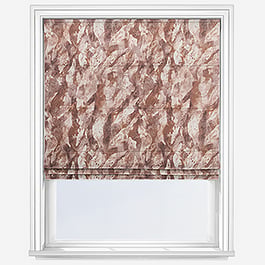 Varini Woodrose Roman Blind