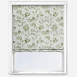 Whimsical Ivy Roman Blind