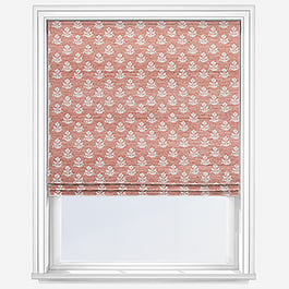 Zari Tangerine Roman Blind