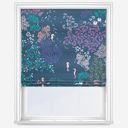 Sara Miller Underwater Midnight Roman Blind