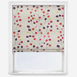 Scion Berry Tree Mink and Berry Roman Blind