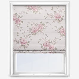 Shabby Chic by Rachel Ashwell Belle Hydrangea Powder Pink Roman Blind