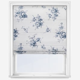 Shabby Chic by Rachel Ashwell Sunbleached Floral China Blue Roman Blind