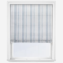 Shabby Chic by Rachel Ashwell Watercolour Stripe Pale Blue Roman Blind
