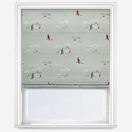 Sophie Allport Coastal Boats Blue Roman Blind