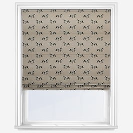 Sophie Allport Horse Grey Roman Blind