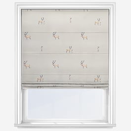 Sophie Allport Stag Natural Roman Blind