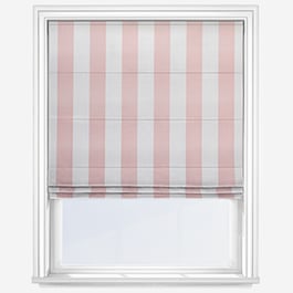 Sophie Allport Witham Stripe Pink Roman Blind