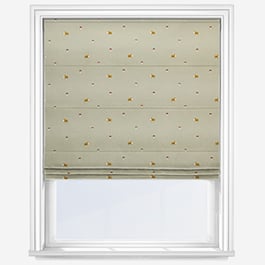 Sophie Allport Woodland Hedgehog Sage Green Roman Blind