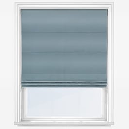 Touched By Design Accent Blue Roman Blind