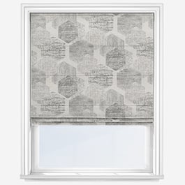 Touched By Design Arnete Slate Grey Roman Blind