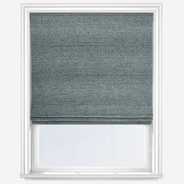Touched By Design Boucle Dash Spa Blue Roman Blind