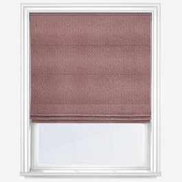 Touched By Design Boucle Peach Pink Roman Blind