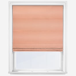 Touched By Design Canvas Cantaloupe Orange Roman Blind