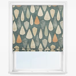 Touched By Design Castanea Ink Roman Blind