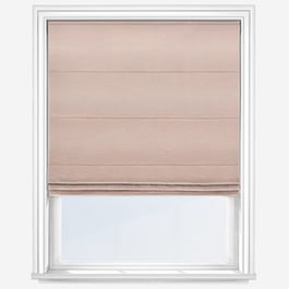 Touched By Design Crushed Silk Blush Roman Blind
