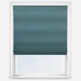 Touched By Design Crushed Silk Seafoam Roman Blind