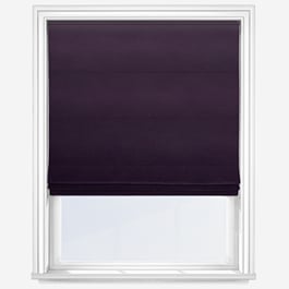 Touched By Design Dione Purple Blue Roman Blind