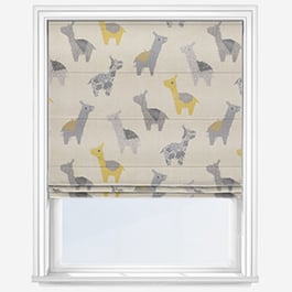 Touched By Design Lama Treck Banana Roman Blind
