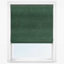 Touched By Design Manhattan Forest Green Roman Blind