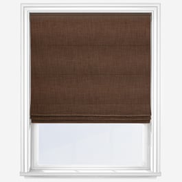 Touched By Design Mercury Cocoa Roman Blind