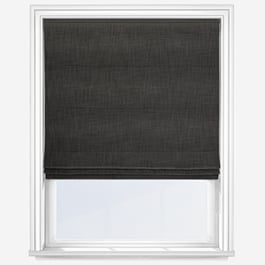 Touched By Design Mercury Graphite Roman Blind