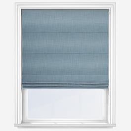 Touched By Design Mercury Periwinkle Roman Blind