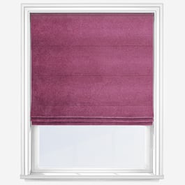 Touched By Design Milan Fuchsia Roman Blind