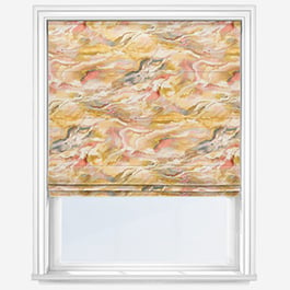 Touched By Design Modernist Pastel Roman Blind