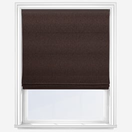 Touched By Design Neptune Blackout Cocoa Roman Blind