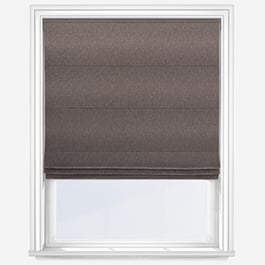 Touched By Design Neptune Blackout Peppercorn Roman Blind