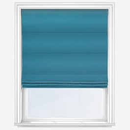 Touched By Design Pamuk Dark Teal Roman Blind