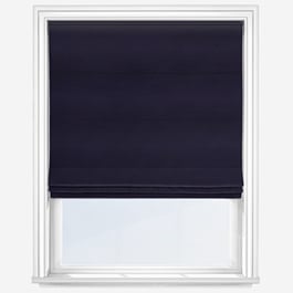 Touched By Design Pamuk Navy Roman Blind