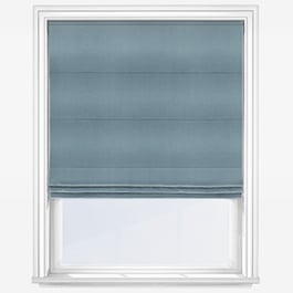 Touched by Design Panama Sky Blue Roman Blind