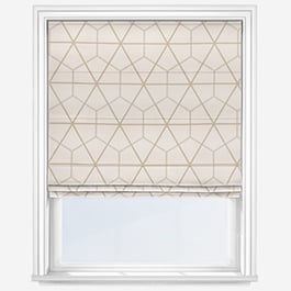 Touched By Design Riga Oyster Roman Blind
