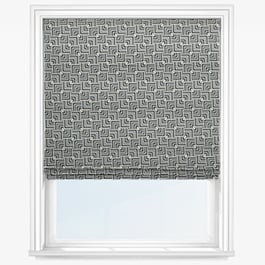 Touched By Design Symmetry Monochrome Roman Blind