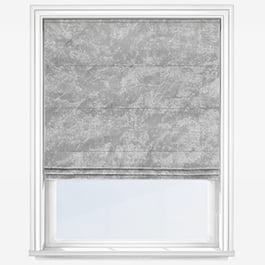 Touched By Design Venice Silver Roman Blind