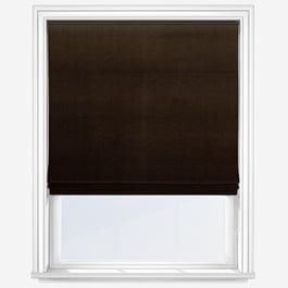 Touched By Design Venus Blackout Cocoa Roman Blind